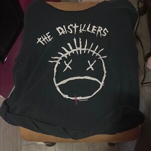 Black The Distillers Graphic Tee